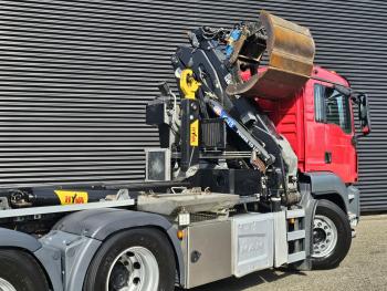 MAN TGS 35.430 8x4-4 BL / HAAKARM + Z KRAAN / CRANE